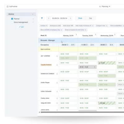 Flexibel planning
