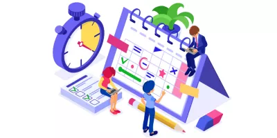 Blog banner Gestion du temps & Télétravail
